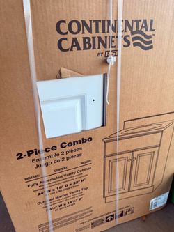 Continental Cabinets by RSI 2-Piece Combo bathroom vanity set