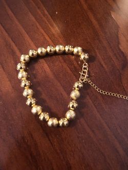 24k gold plated bracelet