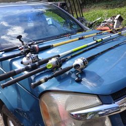 Zepco 888 808  Catfish Poles 