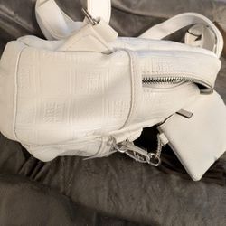 Leather White Steve Madden Backpack Purse