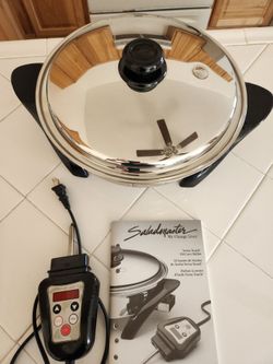 Saladmaster 12" Electric Skillet