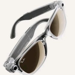 Transparent LIMITED EDITION - Meta RayBan Gen 2 Brown Mirror Gold (SEALED BOX)