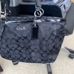 Coach Purse W/matching Wallet 