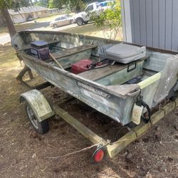 12 Ft StarCraft With Trailer And Honda 7.5hr Motor 