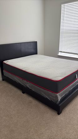 Bed set boxspring and all