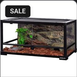 2' Lizard Cage and Accessories