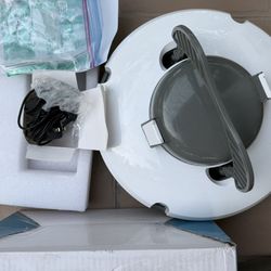 Redkey S100 Cordless Robot Pools Vacuum, Last 130Min,18° Slope Angle, Automatic Pool Vacuum for Above Ground Pool, Self-Parking Robotic Pool Cleaner w