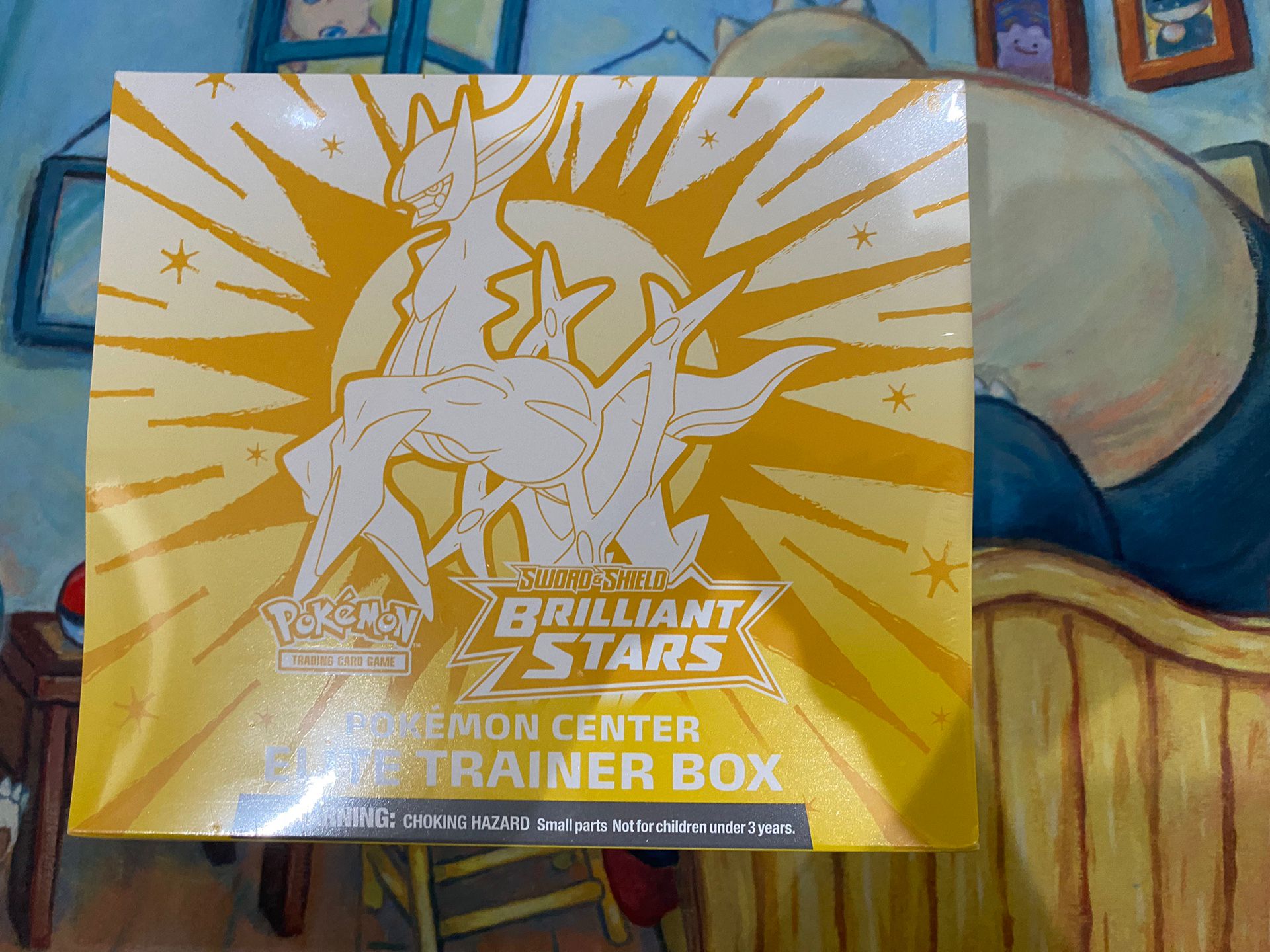 Pokémon Card TCG Sword & Shield Brilliant Stars Pokémon Center Exclusive Elite Trainer Box ETB