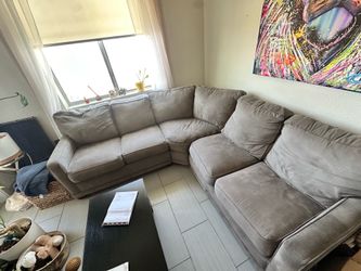 Couch - Gray/Brown
