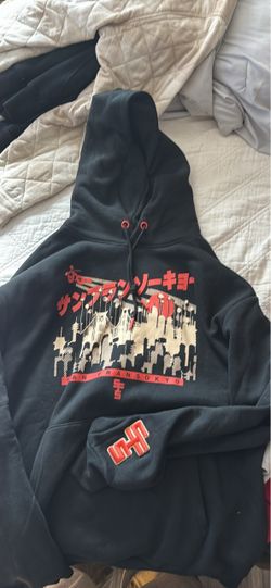 San Fransokyo Graphic Pullover Hoodie Disney Large