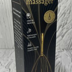 BluZen Wire Scalp Stress Relief 12 Dynamic Flexible Nodes Head Massager New