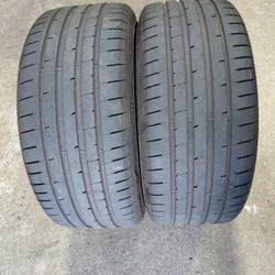 245/35ZR20 GOODYEAR EAGLE F1 ASYMMETRIC PAIR OF TIRES 