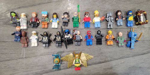 Lego Authentic Figures and vehicles Lot $200
