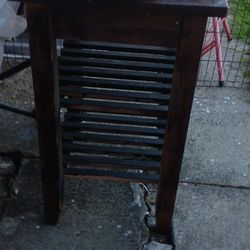 Wood Table Tall 