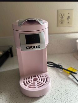 Chulux Single Serve Coffee Maker Pink