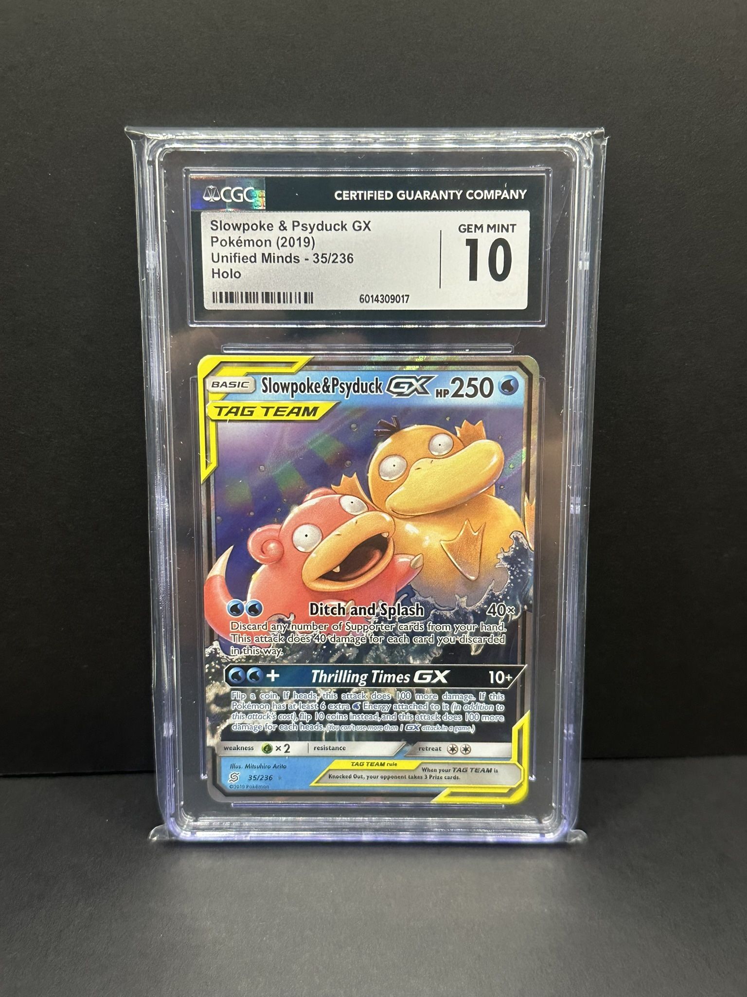 Slowpoke & Psyduck CGC 10