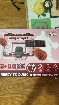 Indoor basketball hoop (brand new)