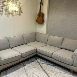 ARTICLE Corner Sectional Sofa (Gray)