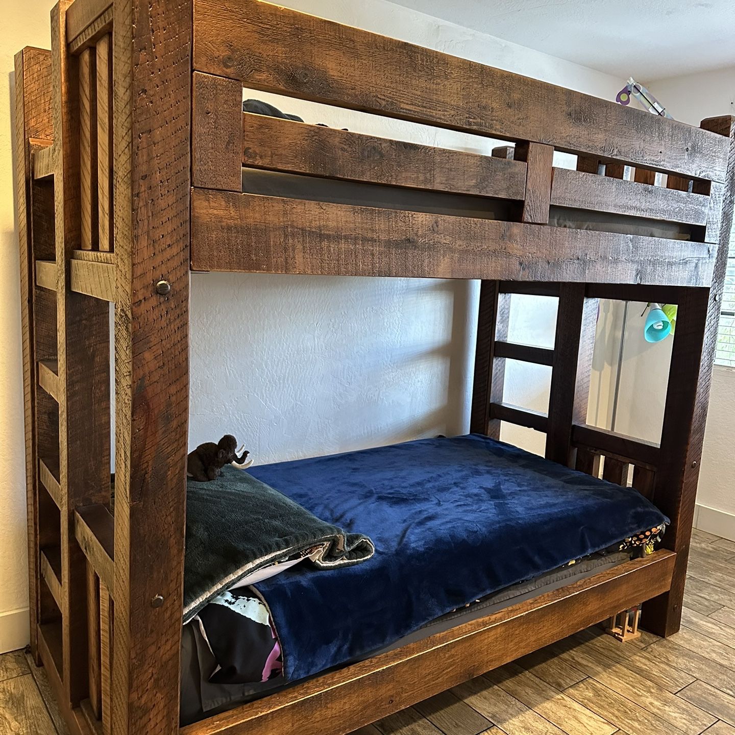 Post & Beam Solid Wood Bunk Bed