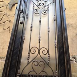 Puerta De Metal Forjado 