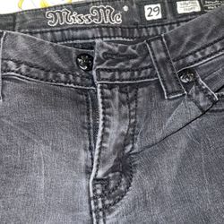 Black Miss Me Jeans