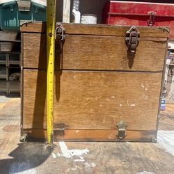 VINTAGE SALTWATER FISHING LEGACY LOT TWO Garcia Mitchell 302 reels • GORGEOUS wood tackle box • Salas 6X Jr jigs & more — ALL STARTING AT $200 (or bes