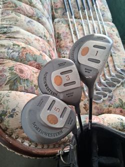 Northwestern Tungsten Copper Golf Club Set