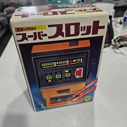 Vintage Epoch Super Slot Machine  Japan Showa Junk