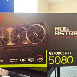 ASUS ROG Astral GeForce RTX 5080 16GB GDDR7 OC Edition Graphics Card