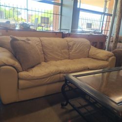 Leather Couch