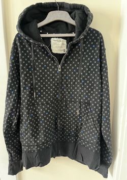 Hurley All-Over Print Monogram Zip-Up Hoodie
