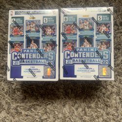 Panini Contenders Basketball 2021-2022 Blasters ..Find 1 Autograph Or Mem Card Per Box