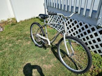 26-in single speed beach cruiser bike ready to ride basic transportation