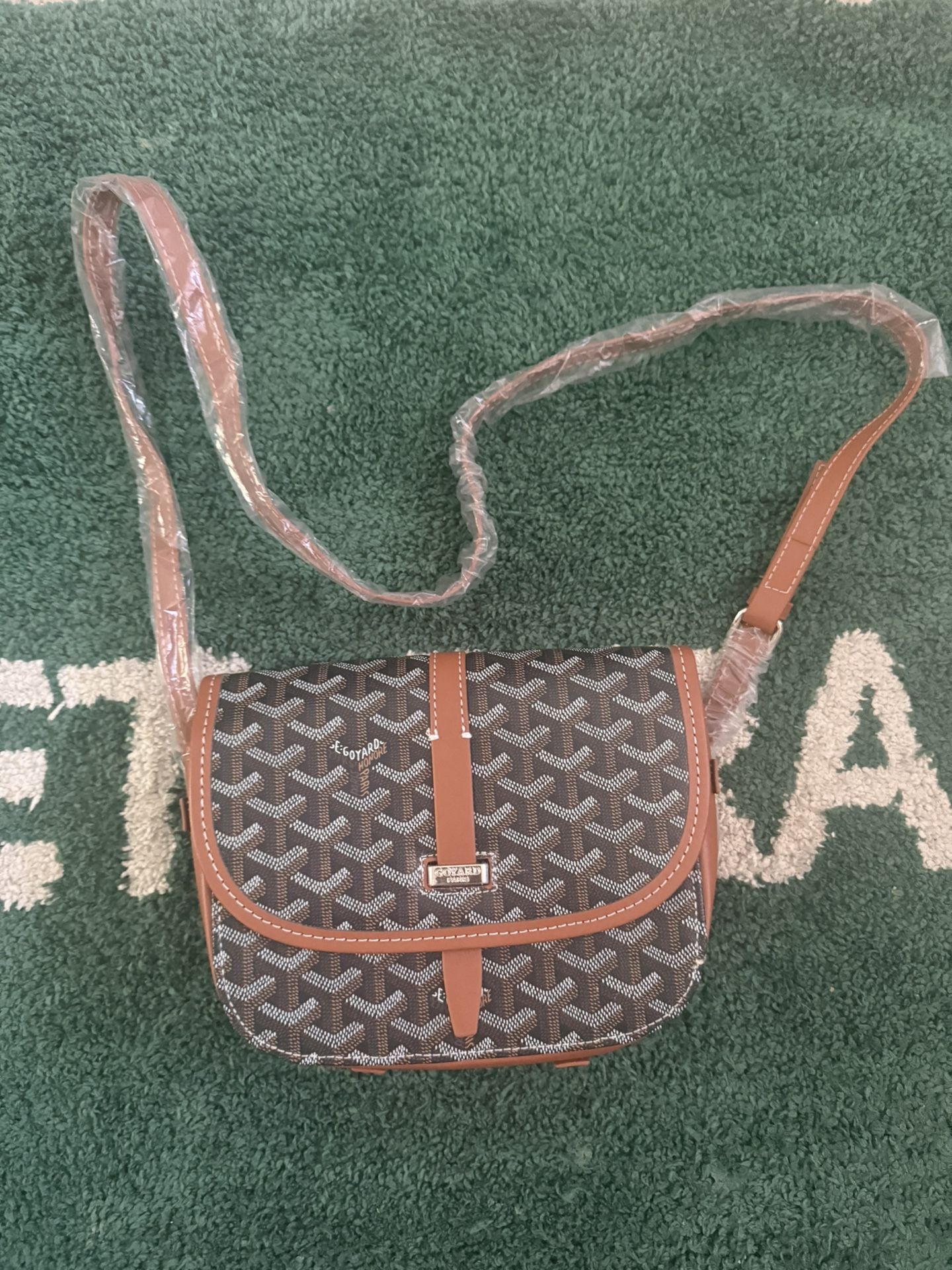 Brown Tote Bag With Receipt Go-yard