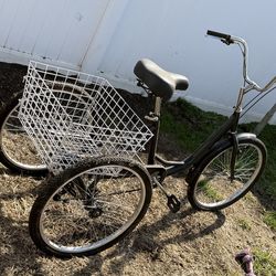 Three wheeler bicycle