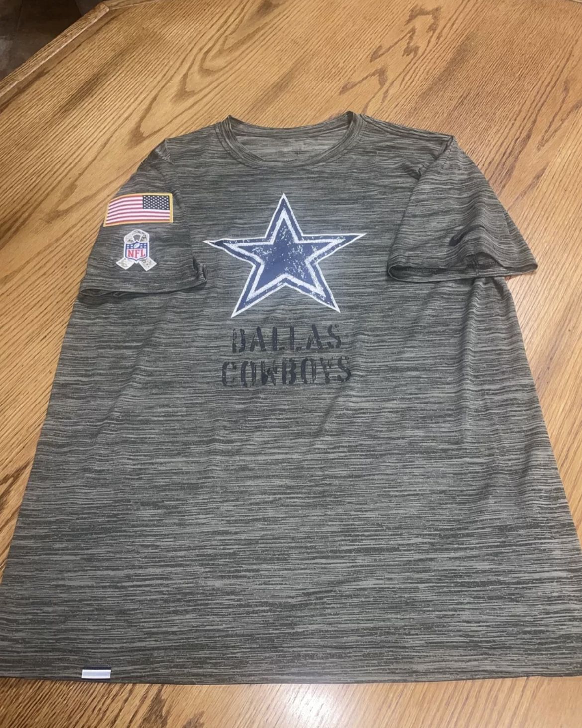 Dallas Cowboys Salute To Service  Shirt Size Large 