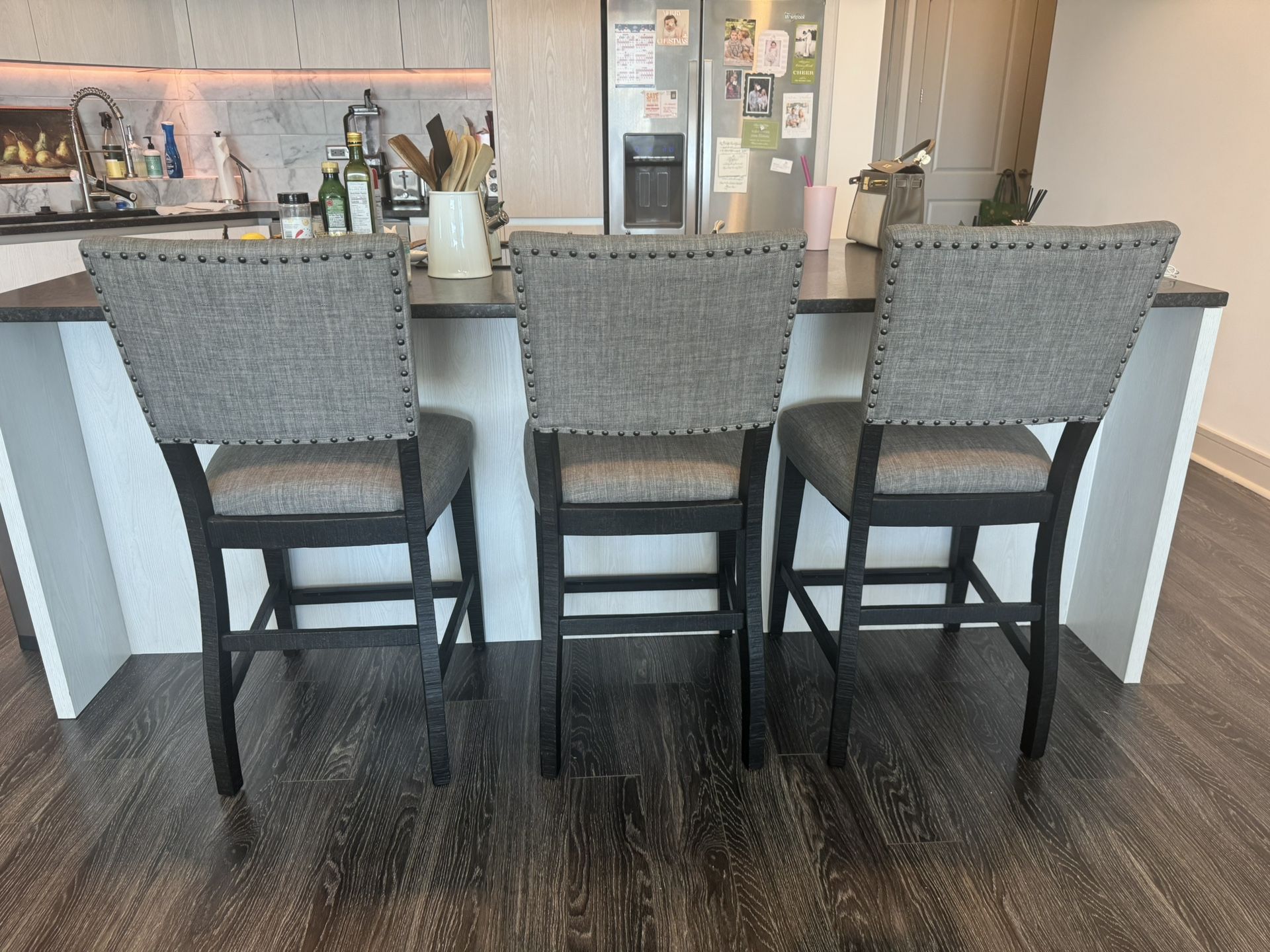 Set Of 3 Bar Stools