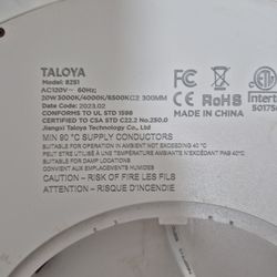 12" LED Flush Mount Ceiling Light – Taloya (3 Color Temperatures)