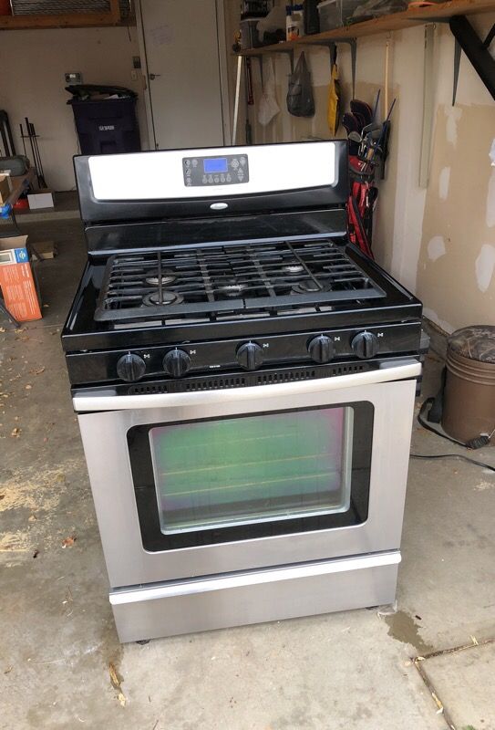 Whirlpool gas range
