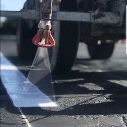 Parking lot maintenance