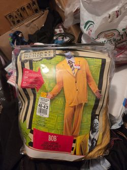 Beetle juice costume