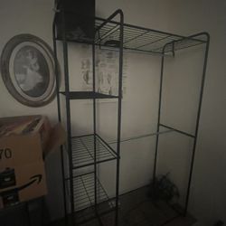 Free standing closet/clothes rack 