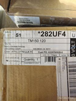 Hydrel TM150 lighting transformer