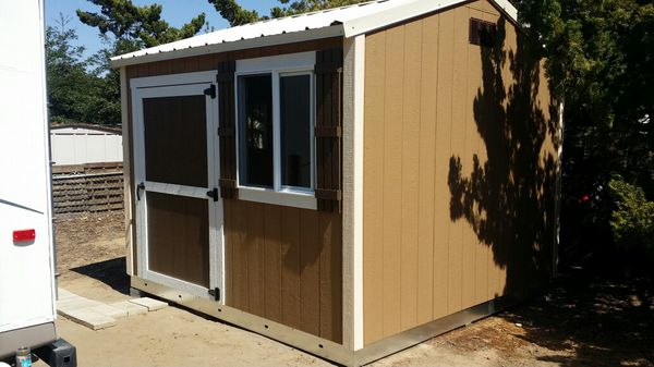 Tuff Shed 10'x12' storage with upgraded metal roof 