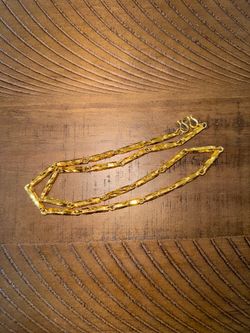 24K Asian Gold Plated Chain