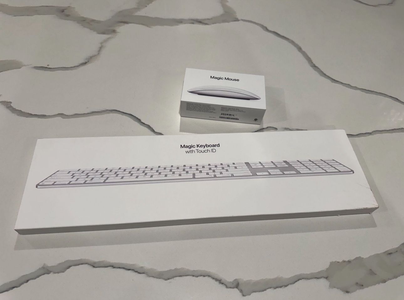Apple Magic Keyboard With Touch ID And Magic Mouse