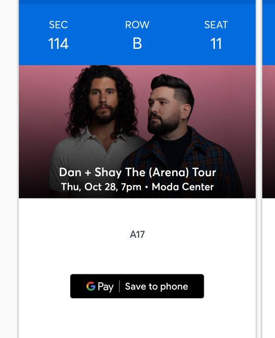 Dan And Shay Tickets