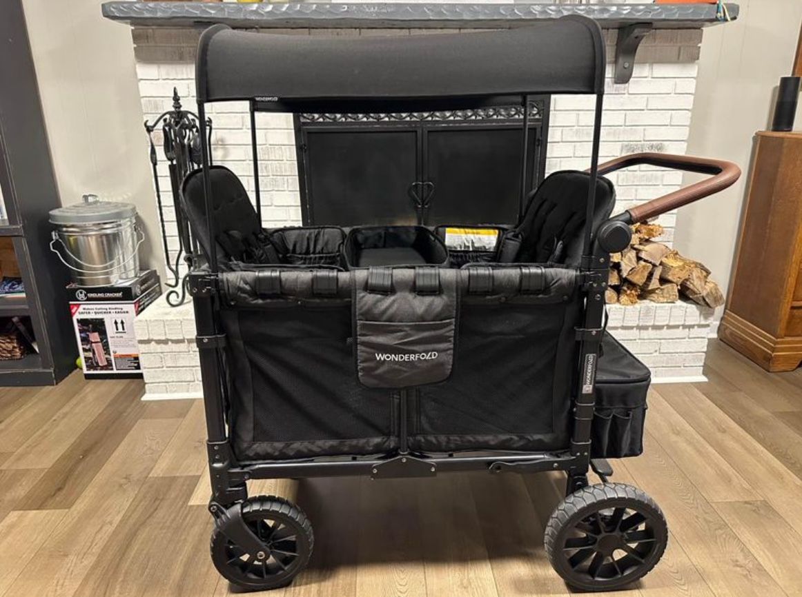 .Wonderfold-W4 Luxe Quad-wagon-stroller.