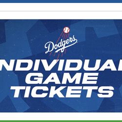 Dodger Game Tickets - March 