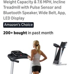 Treadmill, Brand New, Foldable. 